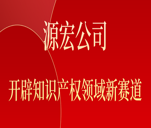  源宏公司開(kāi)辟知識產(chǎn)權領(lǐng)域新賽道